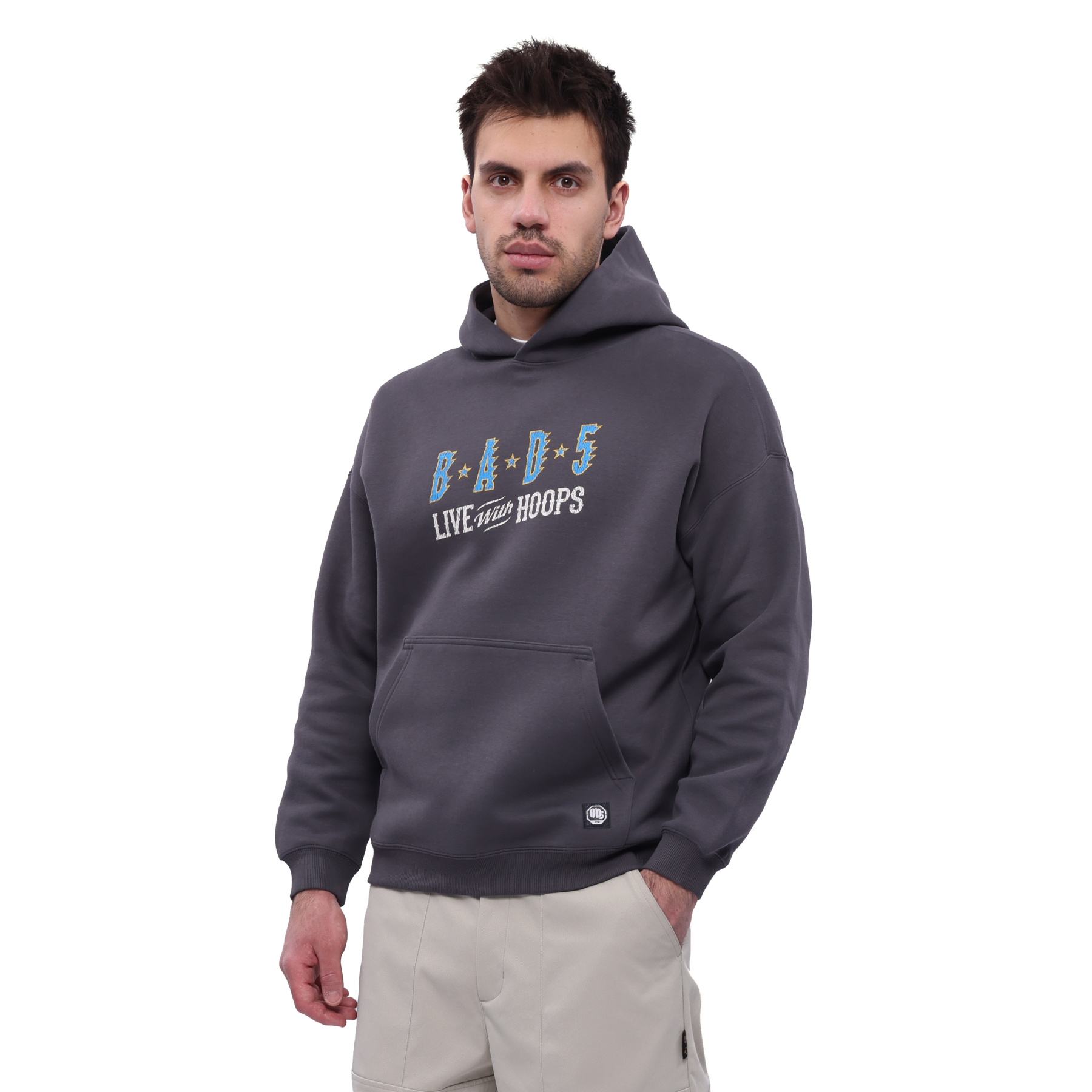 AWDW025-7 Толстовка Badfive Culture черный